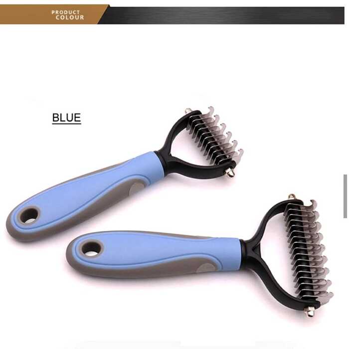 thumbnail image 2 of PoundWishes Pet Grooming Brush & Nail Clipper Set – Deshedding Tool For Dogs & Cats 2 of 4