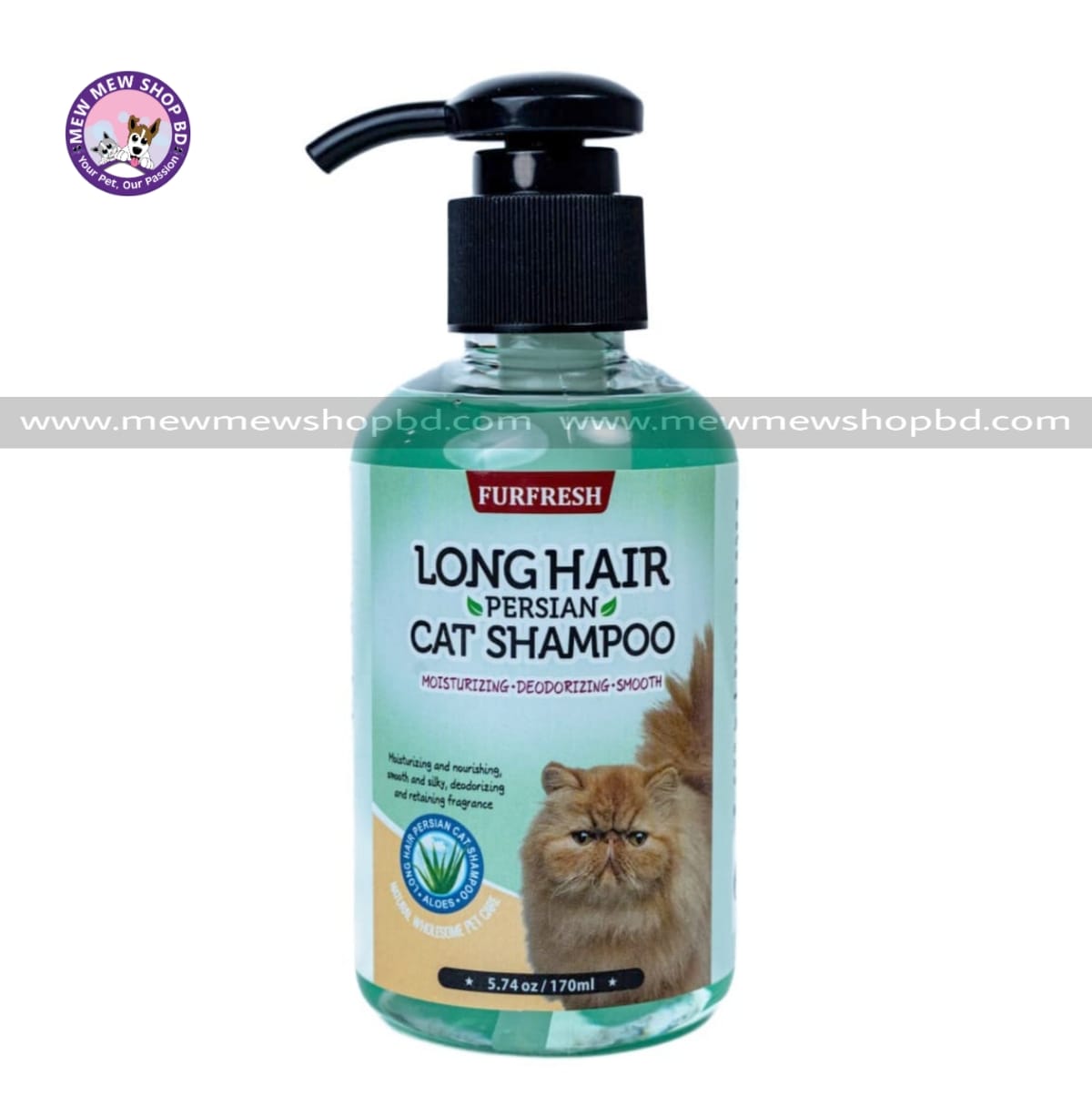 Furfresh Long Hair Persian Cat Shampoo 170ml