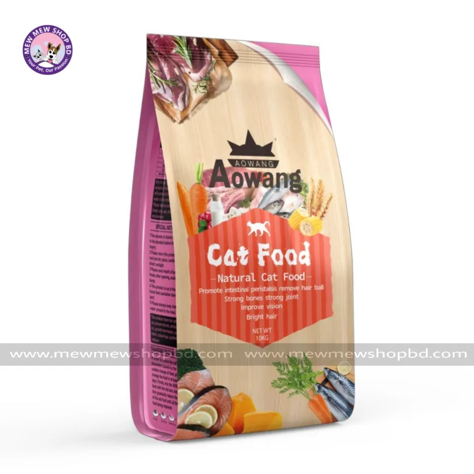 Aowang All Life Stage Dry Cat Food Mix Flavor 10kg