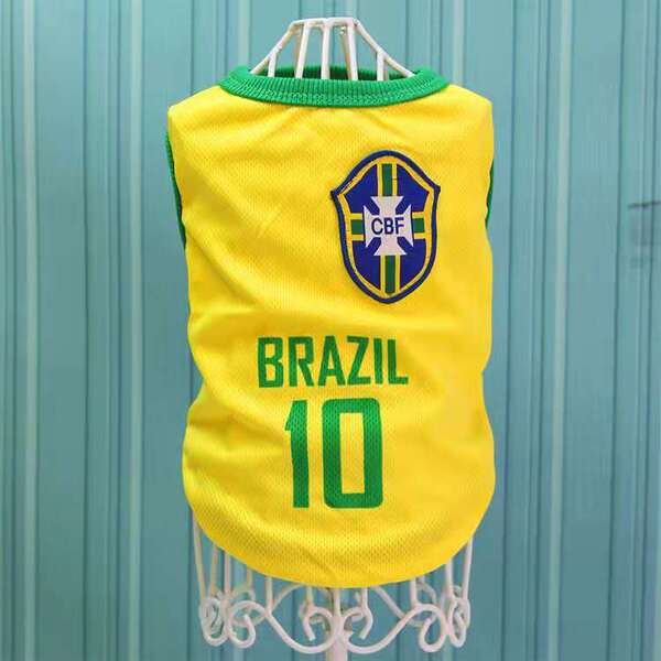 Pet Cat Sleeveless Football Team Jersey Dress / Tshirts ( No Exchange)