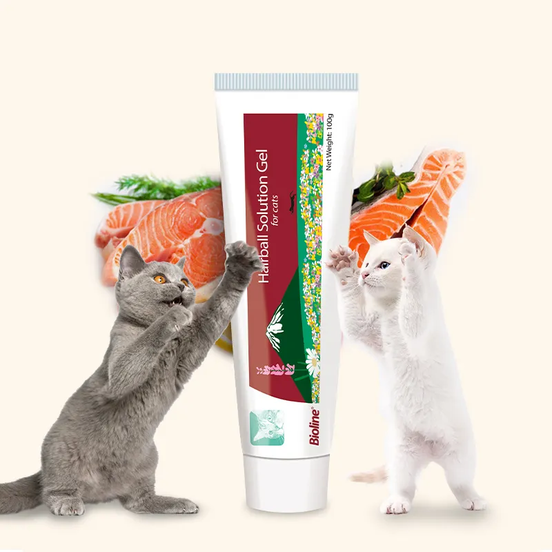 Bioline Hairball Solution Paste for Cat 100g