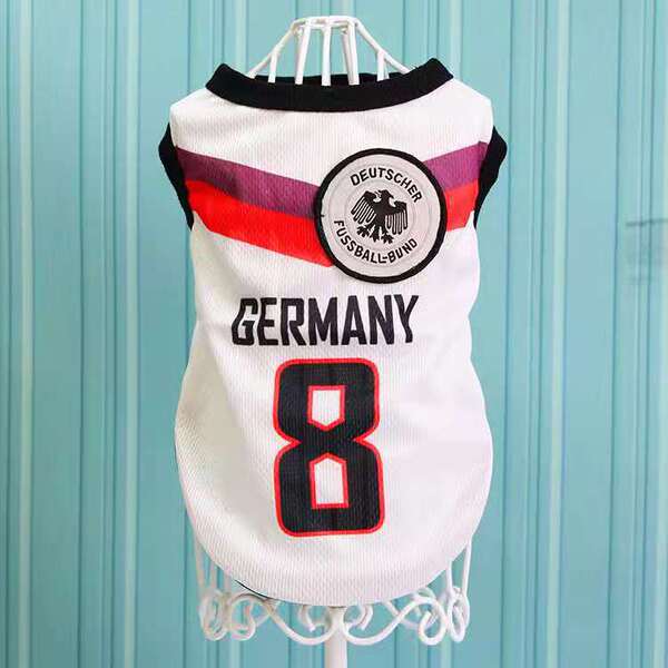 Pet Cat Sleeveless Football Team Jersey Dress / Tshirts ( No Exchange)