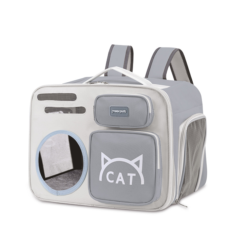 Moorpet Radio Edition Ventilated Comfortable Carrier Backpack for Pet Cat