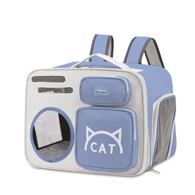 Moorpet Radio Edition Ventilated Comfortable Carrier Backpack for Pet Cat