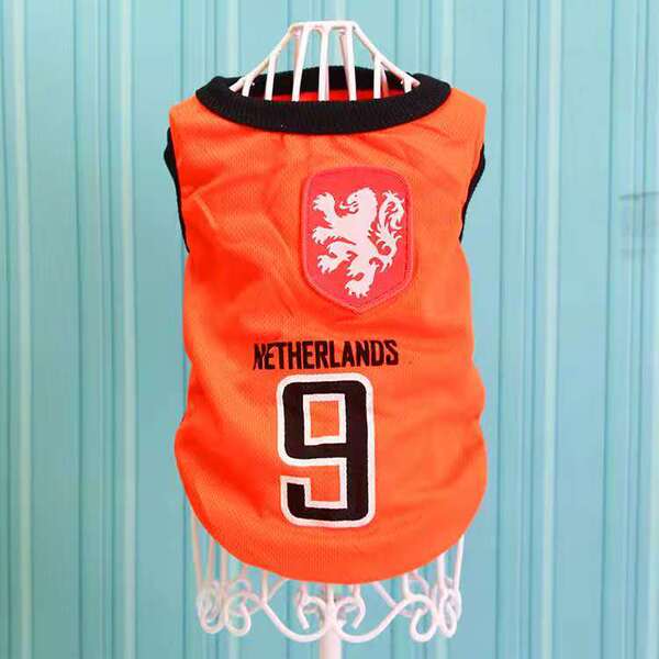Pet Cat Sleeveless Football Team Jersey Dress / Tshirts ( No Exchange)