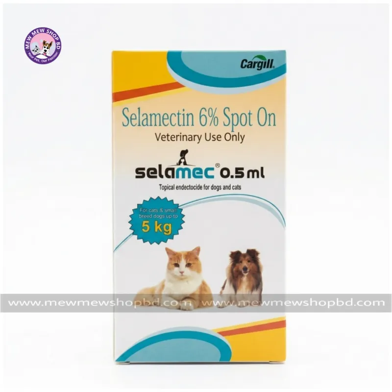 Petcare Selamec Flea and Tick Spot On for Cat & Dog 0.5ml