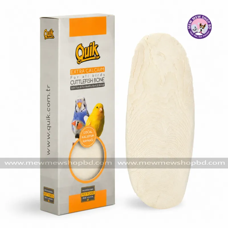 Quik Cuttlefish Bone for Birds 1pcs