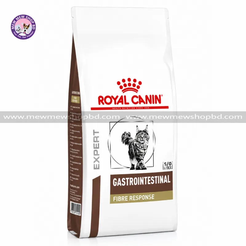 Royal Canin Expert Veterinary Health Nutrition Gastrointestinal S/O Fibre Response Dry Cat Food 2kg