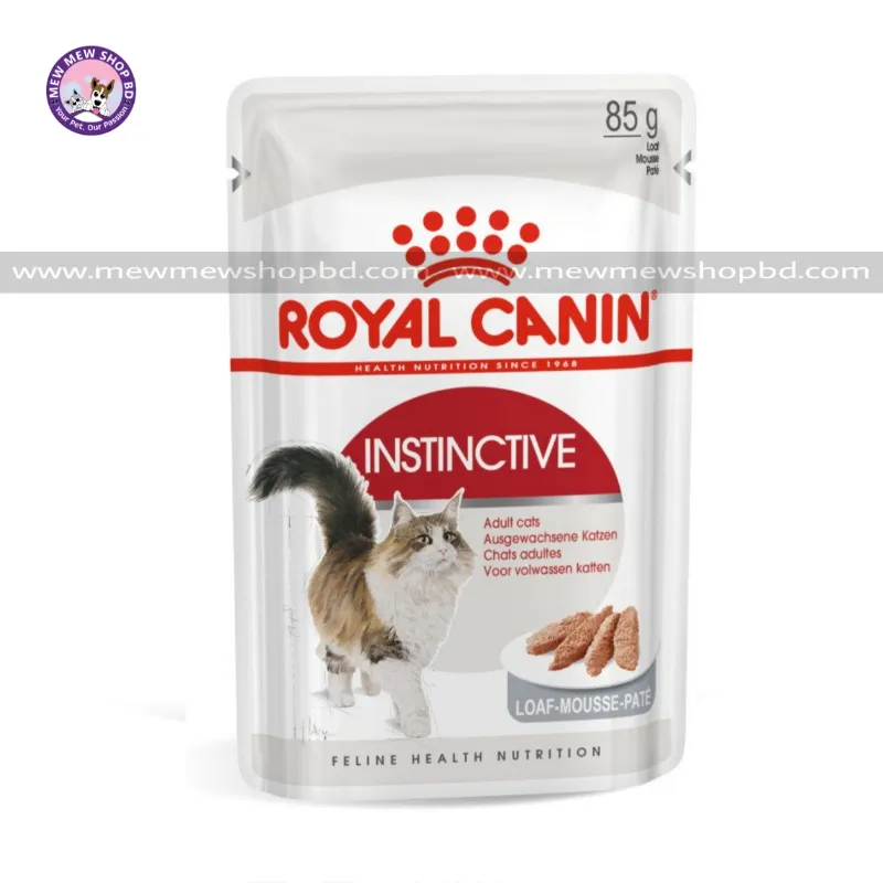 Royal Canin Instinctive Wet Food Pouch in Loaf 85g