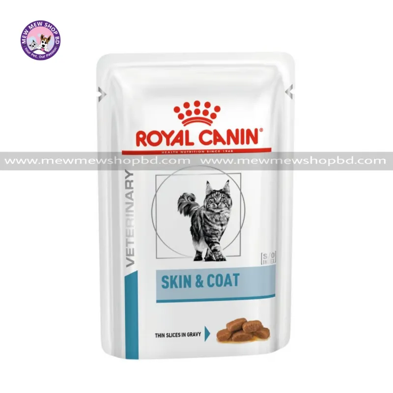 Royal Canin Veterinary Health Nutrition Skin & Coat S/O Pouch in Gravy 85g