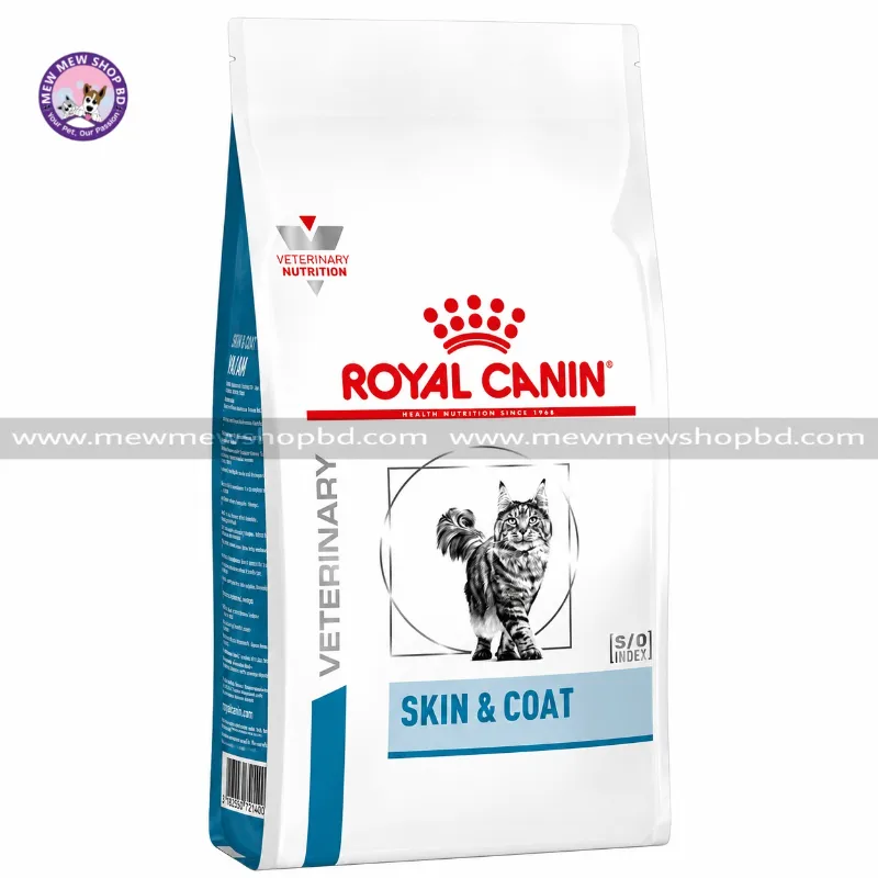 Royal Canin Veterinary Health Nutrition Skin & Coat S/O Dry Cat Food 1.5kg