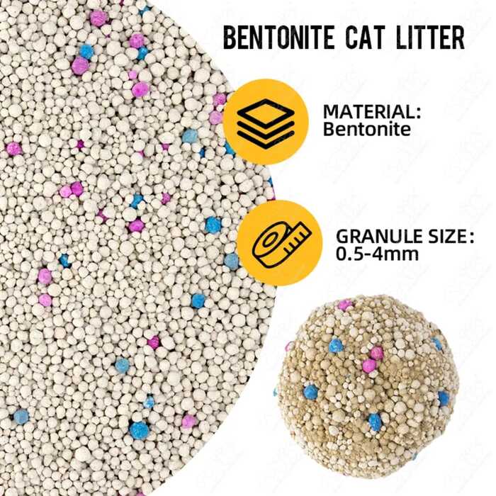 Captain Meow Natural Bentonite Cat Litter Apple Flavour 25L (Only for Outside Dhaka)