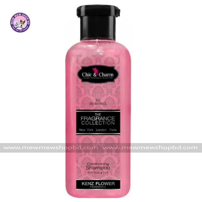 Bearing Chic & Charm Conditioning Shampoo for Cat & Dogs With Kenz Flower Fragrance 250ml