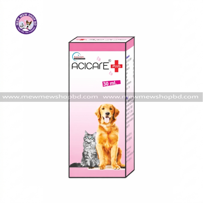 Acicare Plus Drops for Cats and Dogs 30 ml