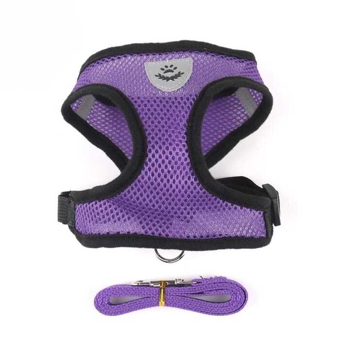 Cat Jacket Harness Harness And Leash Set Puppy Cat Vest Harness