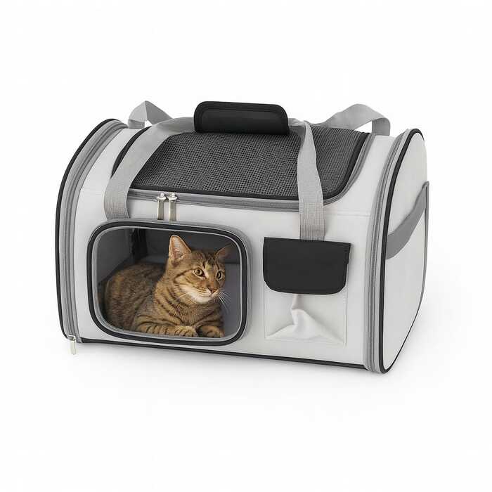 Portable Pet Premium Quality Carrier Bag Backpack for Pet Cat & Puppy with Handle