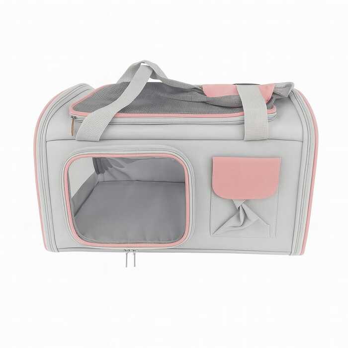 Portable Pet Premium Quality Carrier Bag Backpack for Pet Cat & Puppy with Handle