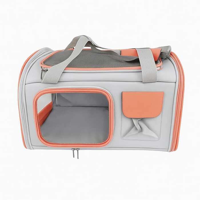 Portable Pet Premium Quality Carrier Bag Backpack for Pet Cat & Puppy with Handle