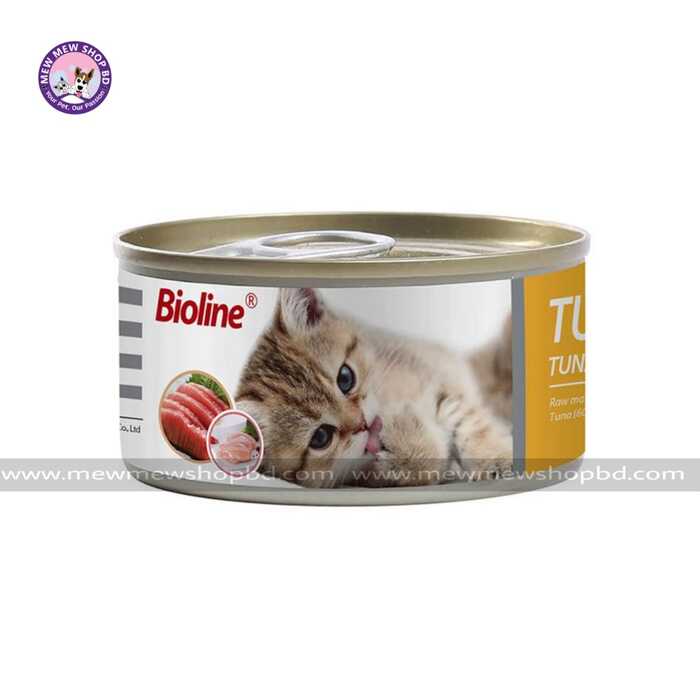 Bioline Tuna & Chicken Canned Wet Food for Cat 85g