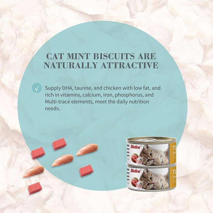 Bioline Tuna & Chicken Canned Wet Food for Cat 85g