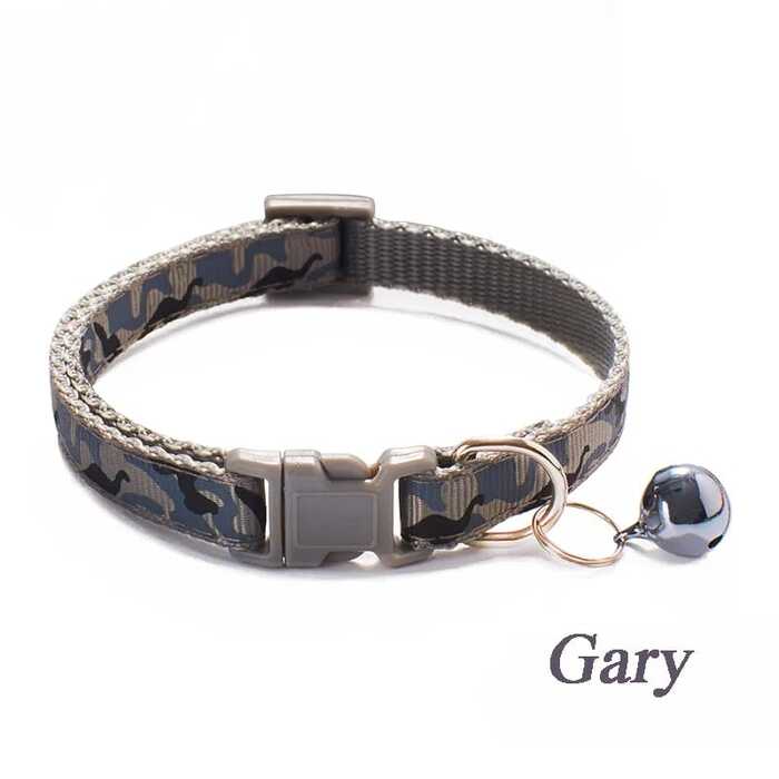 Camouflage Print Cat Collar || Cats Puppy Collars Pet Supplies