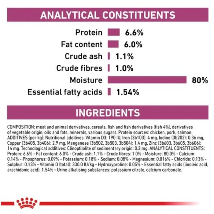 Royal Canin Veterinary Renal with Fish Wet Cat Food X 1pcs