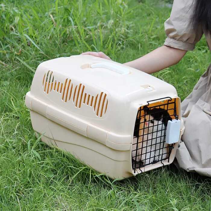Medium Size Portable Carrier Box/ Cage for Pet Cat & Others