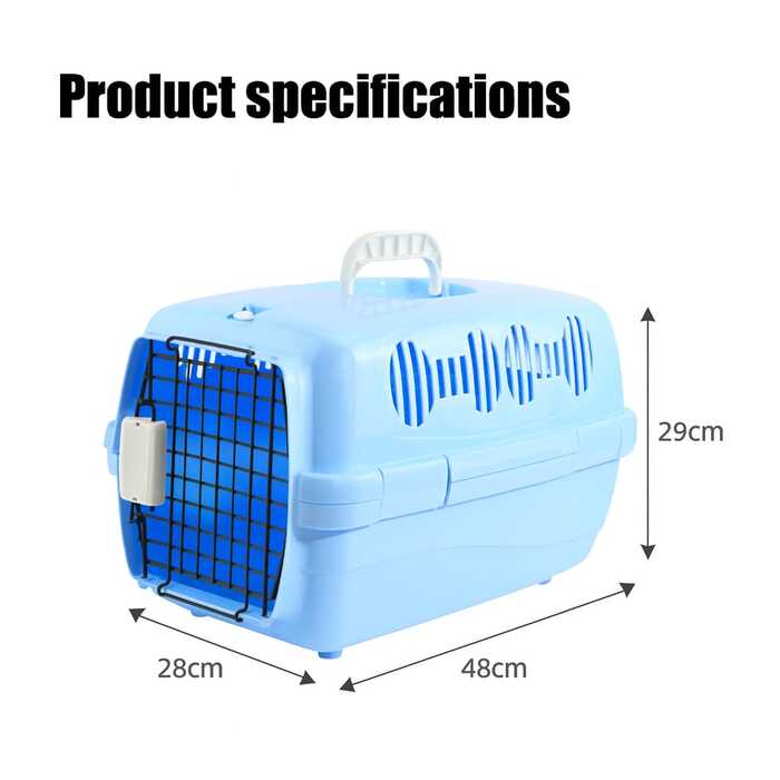 Medium Size Portable Carrier Box/ Cage for Pet Cat & Others