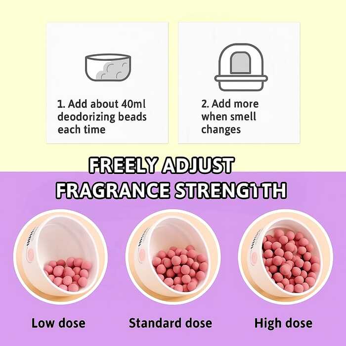 Kojima Super Premium Cat Litter Deodorizer Beads for Litter Box to Control Extra Odor 450ml Bottle