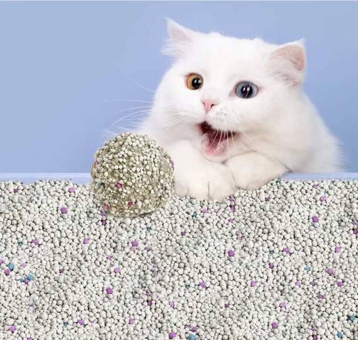 Bioline Bentonite Cat Litter Lemon Flavour 4kg/5L