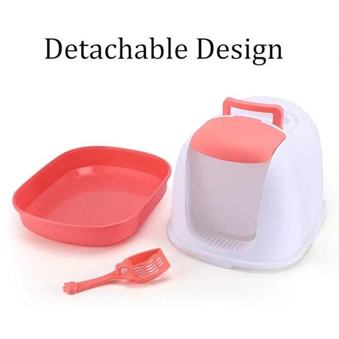 Premium Closed Litter Box for Pet Cat (Inside Dhaka Only)