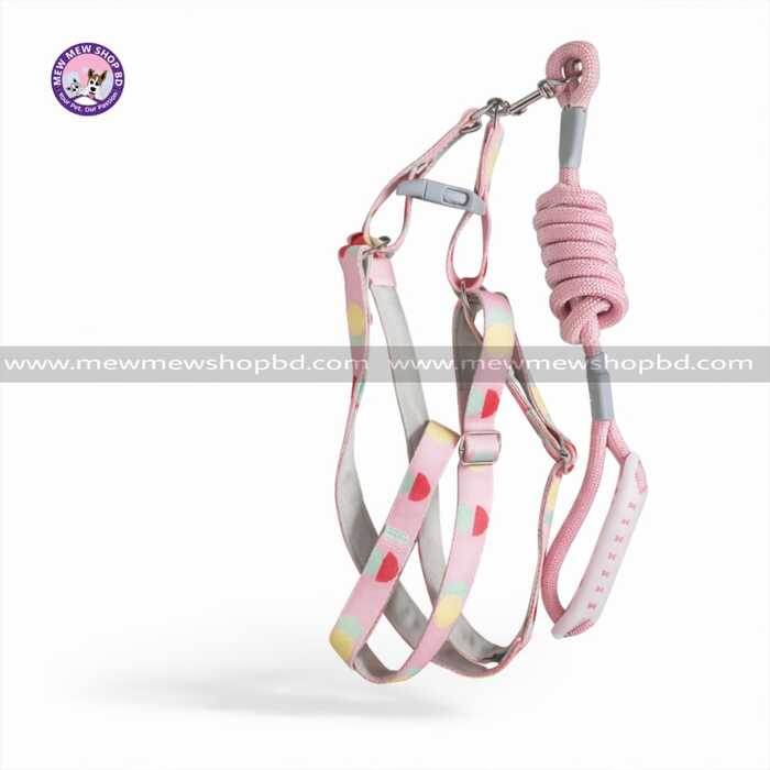 Premium Nylon Super Comfortable Dog Harness with Leash