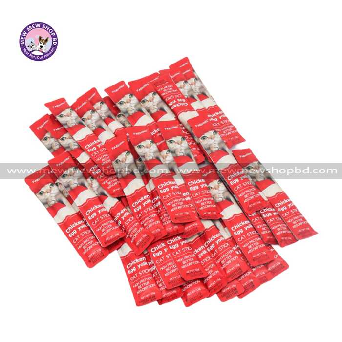 Faenbei Chicken Egg Yolk Cat Stick 15g*25
