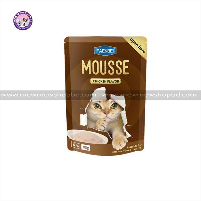 Faenbei Mousse Chicken Flavor Cat Pouch 85g