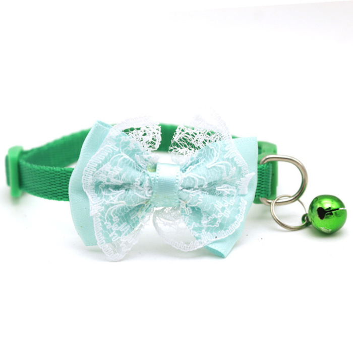 New Design Floral Type Adjustable Bow Collar for Pet Cat