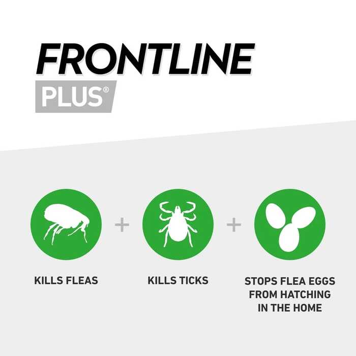 FRONTLINE Plus Spot On for Cats - Flea and Tick Protection- 1 Pipette