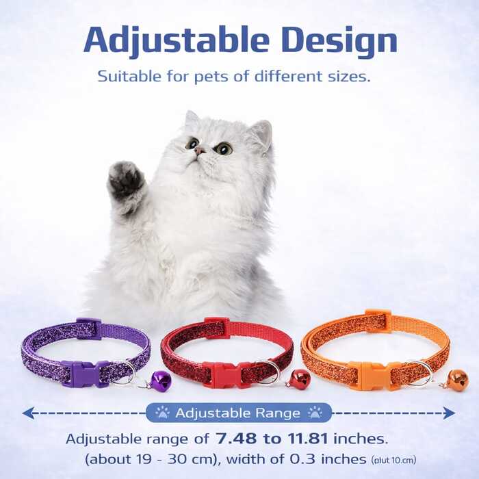 Glitter Collar For Cat