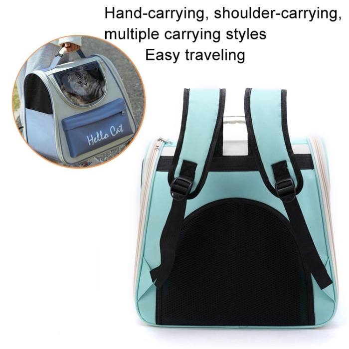 Hello Cat Breathable Universal for All Seasons Going Out Portable Bag Pet Backpack for Cat and Puppy