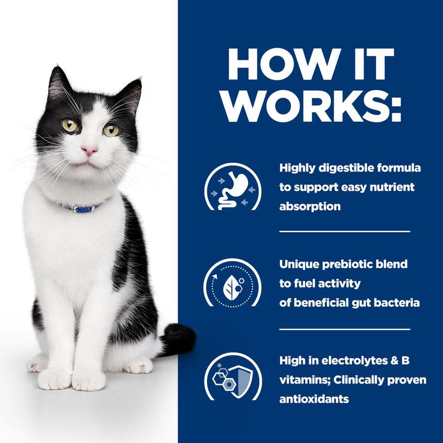Hill's Prescription Diet Digestive Care Wet Cat Can Food Chicken 156g