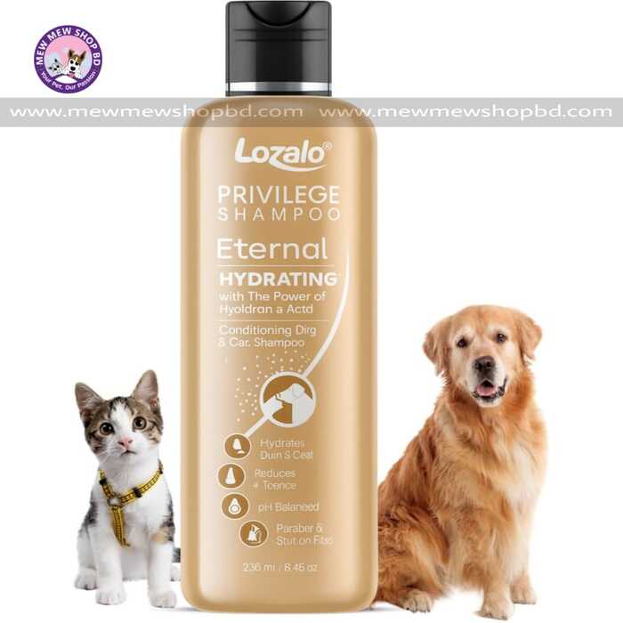 Lozalo Privilege Pet Conditioning  Eternal  Hydrating Shampoo For Cat & Dog 250 ml