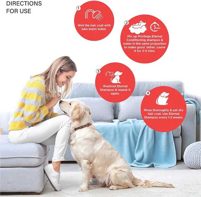 Lozalo Privilege Pet Conditioning  Eternal  Hydrating Shampoo For Cat & Dog 250 ml