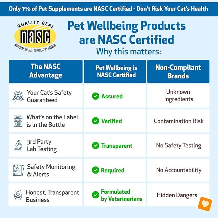 Pet Wellbeing Kidney Support Gold for Cats 118 ml