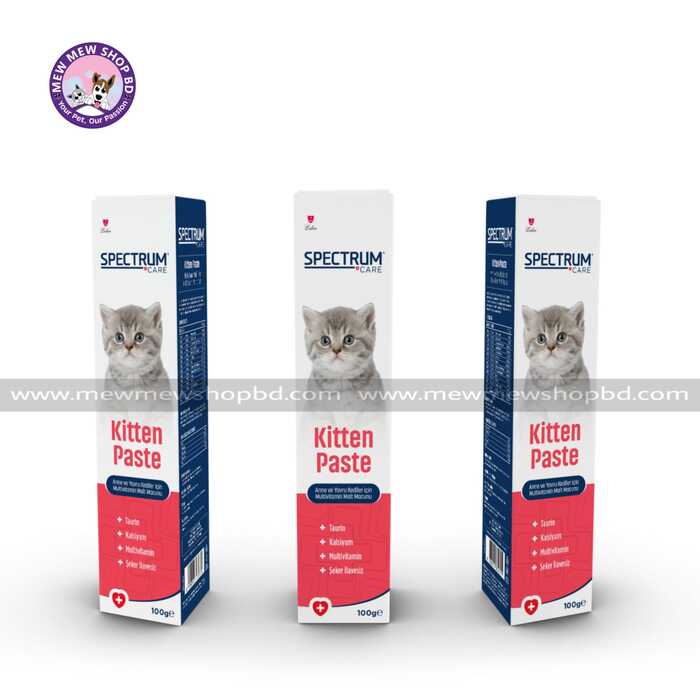 Spectrum Care Multivitamin Malt Paste for Mother and Kitten Cats 100g