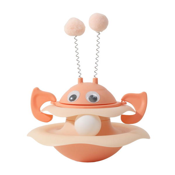 Little Bee Design Roly-poly Tower Tumble Toy for Pet Cat