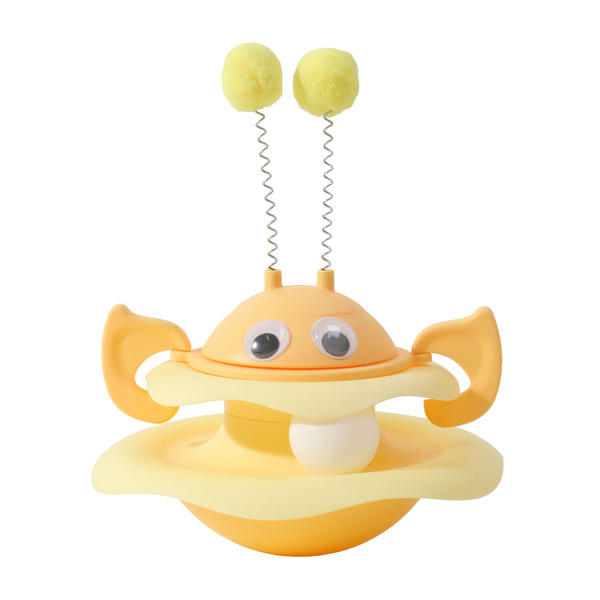 Little Bee Design Roly-poly Tower Tumble Toy for Pet Cat