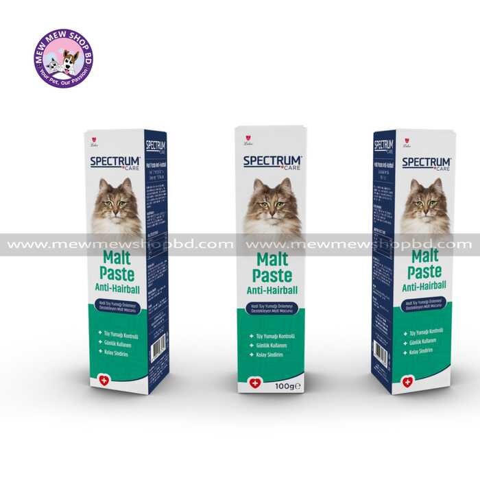 Spectrum Care Malt Paste Anti-Hairball 100g