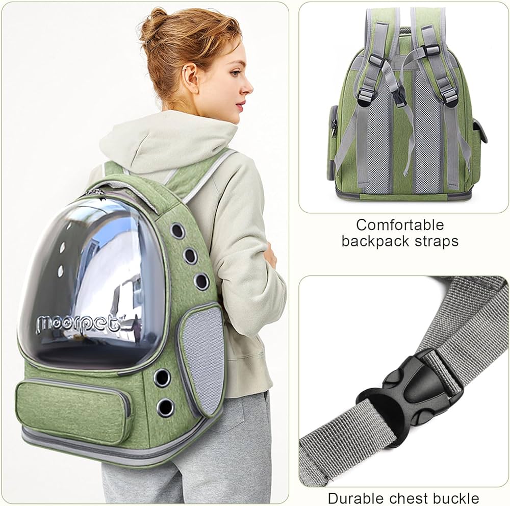 Moorpet Large Size Pet Carrier Backpack for Carrying Pet Cat & Puppy