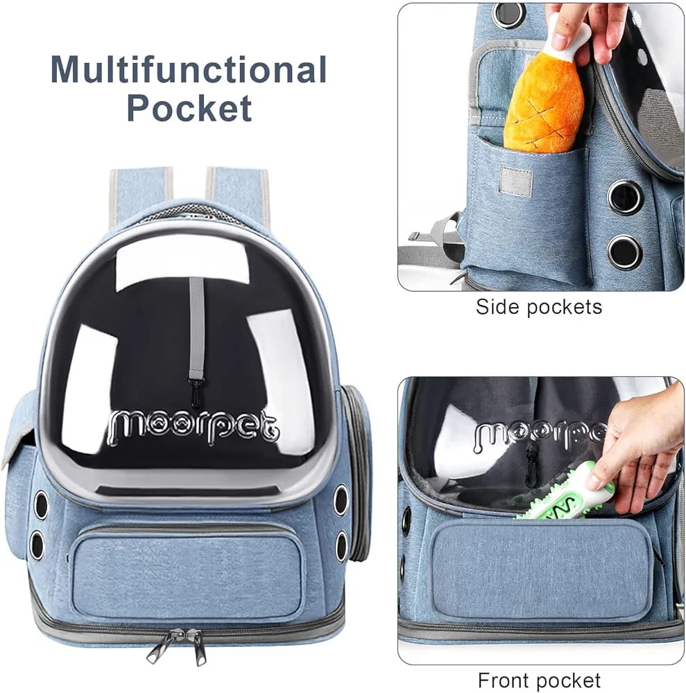 Moorpet Large Size Pet Carrier Backpack for Carrying Pet Cat & Puppy