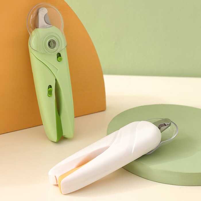 Premium Professional Pet Nail Clippers with Adjustable Hole Including LED Light For Cats & Dogs