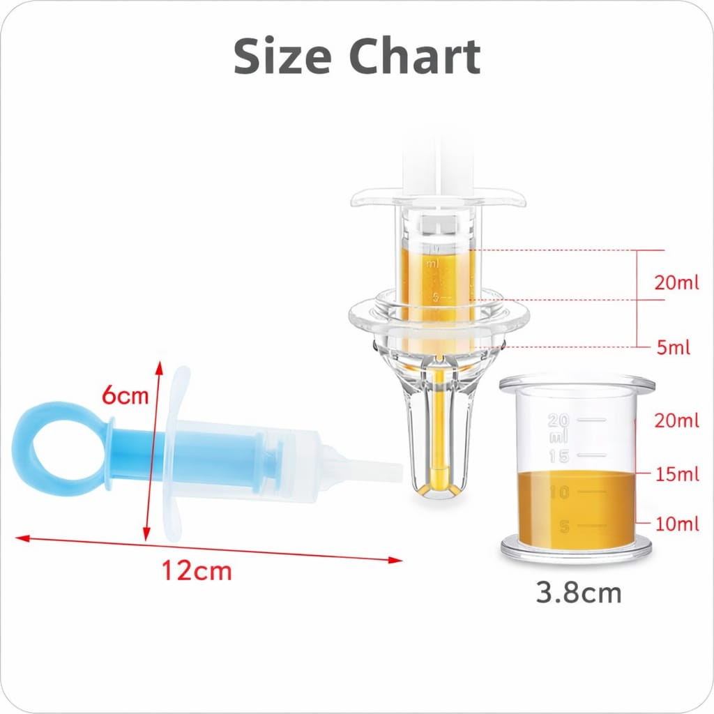 Pet Medicine Feeder Integrated Dog and Cat Medicine Feeder / Liquid Feeder Syringe Medicine Pusher (Random Colour)